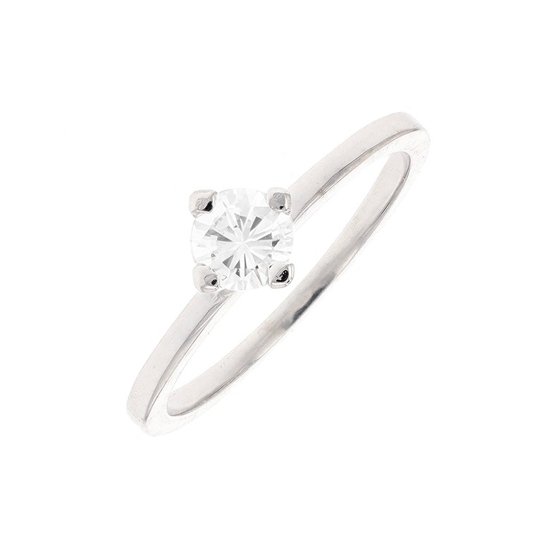 Acheter Solitaire diamant 0.35 carat or blanc 1.95g Bon état - 1100,00 € Solitaire diamant 0.35 carat or blanc 1.95g Bon état - reconditionné disponible sur Gemme Les Bijoux